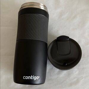 Contigo matte Black Leak-Proof Travel Mug 16fl oz hot cold thermos no spill